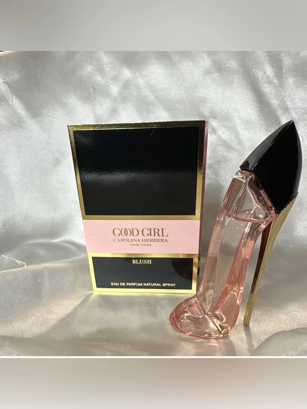 Carolina Herrera Good Girl Blush EDP Mini 7ml with Sample Blush Spray 1.5ml NEW